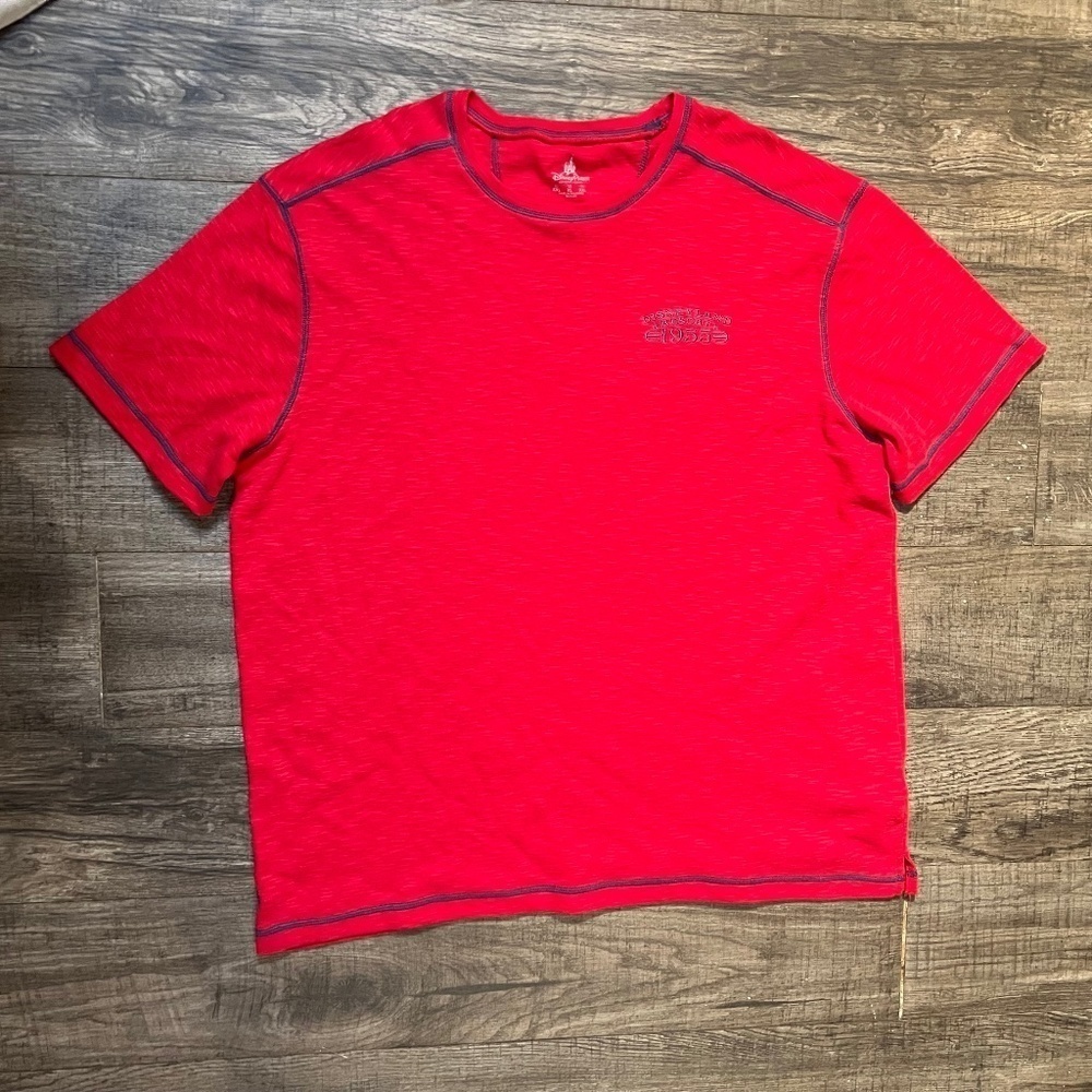 Disney Men's Red T-shirt Size XL 1971